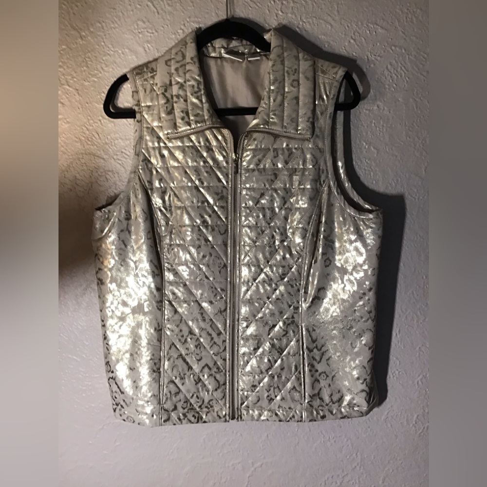 Chico’s vest, large, worn few times